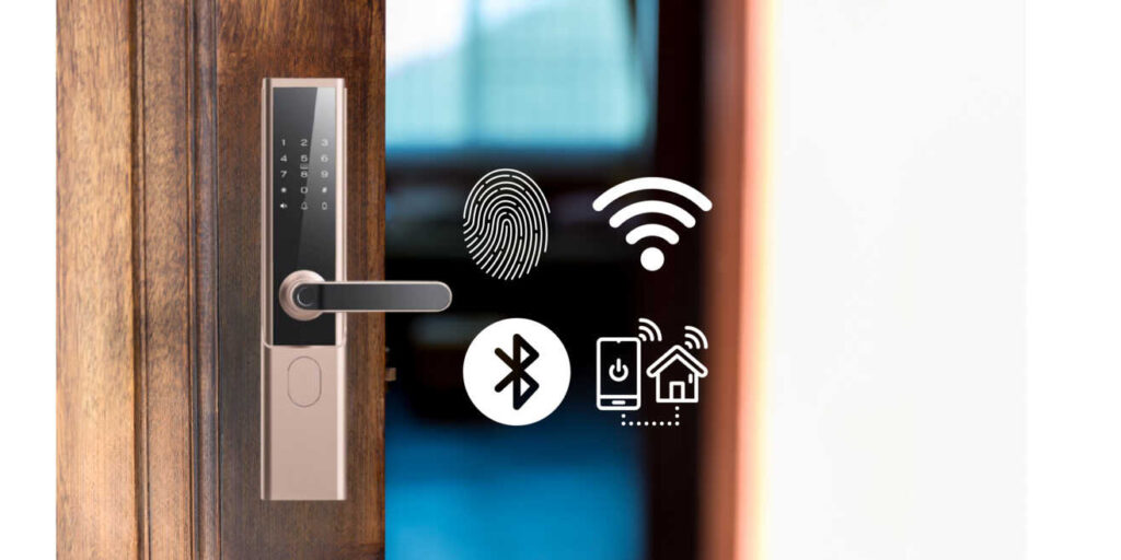 Digital Door Lock Malaysia with various icons